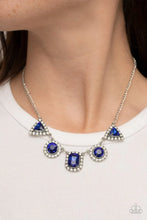Load image into Gallery viewer, Posh Party Avenue - Blue Necklace- LIFE OF THE PARTY- Paparazzi Accessories