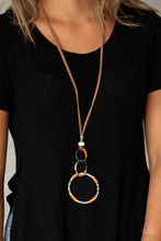 Load image into Gallery viewer, Rural Renovations- Orange Suede Necklace- Paparazzi Accessories