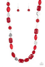 Load image into Gallery viewer, Nautical Sunset- Red Necklace- Paparazzi Accessories