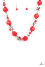 Load image into Gallery viewer, Vidi Vici VACATION- Red Necklace- Paparazzi Accessories