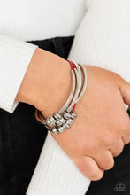 Load image into Gallery viewer, We Aim To Please - Red Bracelet- Paparazzi Accessories
