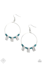 Load image into Gallery viewer, Luxe Lagoon- Blue Earrings- Paparazzi Accessories