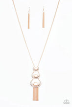 Load image into Gallery viewer, As MOON As I Can - Rose Gold Necklace- Paparazzi Accessories