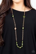 Load image into Gallery viewer, Pardon My FABULOUS - Green Necklace- Paparazzi Accessories