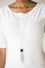 Load image into Gallery viewer, Shimmer Sensei- Black Necklace- Paparazzi Accessories