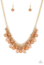 Load image into Gallery viewer, Tour de Trendsetter- Brown Necklace- Paparazzi Accessories