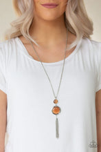 Load image into Gallery viewer, Have Some Common Sensei- Orange Necklace- Paparazzi Accessories