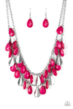 Load image into Gallery viewer, Life Of The FIESTA- Pink Necklace- Paparazzi Accessories