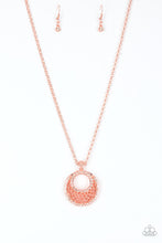 Load image into Gallery viewer, Net Worth - Shiny Copper Necklace- Paparazzi Accessories