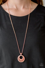 Load image into Gallery viewer, Net Worth - Shiny Copper Necklace- Paparazzi Accessories