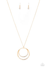 Load image into Gallery viewer, Front and EPICENTER - Gold Necklace- Paparazzi Accessories