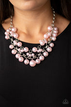 Load image into Gallery viewer, BALLROOM Service - Pink Necklace- Paparazzi Accessories