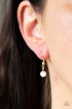 Load image into Gallery viewer, Hook, VINE, and Sinker - Gold Necklace- Paparazzi Accessories