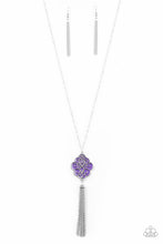 Load image into Gallery viewer, Malibu Mandala - Purple Necklace- Paparazzi Accessories
