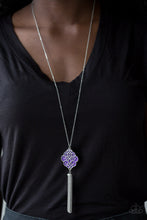Load image into Gallery viewer, Malibu Mandala - Purple Necklace- Paparazzi Accessories