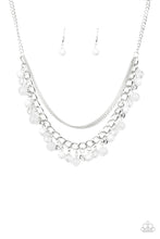 Load image into Gallery viewer, Wait and SEA - White Necklace- Paparazzi Accessories