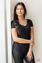 Load image into Gallery viewer, Wait and SEA - White Necklace- Paparazzi Accessories