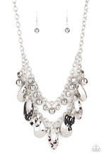 Load image into Gallery viewer, Extra Exhilarating - Silver Necklace- Paparazzi Accessories