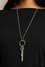 Load image into Gallery viewer, Unlock Your Sparkle - Blue Necklace- Paparazzi Accessories