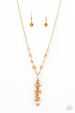 Load image into Gallery viewer, Cosmic Charisma - Gold Necklace- Paparazzi Accessories