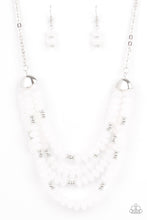 Load image into Gallery viewer, Best POSH-ible Taste - White Necklace- Paparazzi Accessories