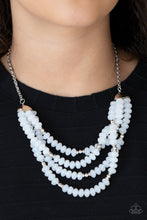 Load image into Gallery viewer, Best POSH-ible Taste - White Necklace- Paparazzi Accessories