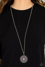 Load image into Gallery viewer, Opal Gardens - Purple Necklace- Paparazzi Accessories