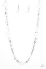 Load image into Gallery viewer, Light-Scattering Luminosity - White Necklace -Paparazzi Accessories