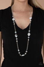 Load image into Gallery viewer, Light-Scattering Luminosity - White Necklace -Paparazzi Accessories