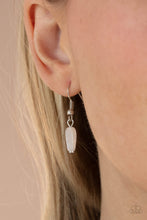 Load image into Gallery viewer, Light-Scattering Luminosity - White Necklace -Paparazzi Accessories