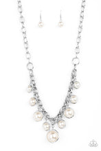 Load image into Gallery viewer, Revolving Refinement - White Necklace- Paparazzi Accessories