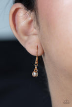 Load image into Gallery viewer, Audacious Attitude - Gold Necklace- Paparazzi Accessories