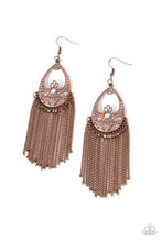 Load image into Gallery viewer, Castle Cottage - Copper Earrings- Paparazzi Accessories