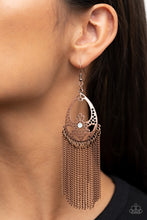 Load image into Gallery viewer, Castle Cottage - Copper Earrings- Paparazzi Accessories