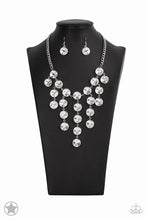 Load image into Gallery viewer, Spotlight Stunner- White Necklace- BLOCKBUSTER -Paparazzi Accessories