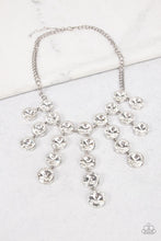 Load image into Gallery viewer, Spotlight Stunner- White Necklace- BLOCKBUSTER -Paparazzi Accessories