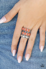 Load image into Gallery viewer, Mojave Monument- Orange Ring- Paparazzi Accessories
