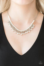 Load image into Gallery viewer, A Touch Of Classy- White Necklace - Paparazzi Accessories