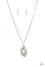Load image into Gallery viewer, Flight Path- White Necklace- Paparazzi Accessories