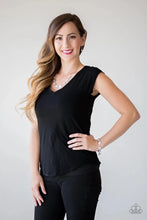 Load image into Gallery viewer, The Imperfectionist - White Rhinestone Necklace- Paparazzi Accessories