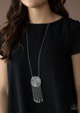Load image into Gallery viewer, Natures Melody- Silver Necklace- Paparazzi Accessories