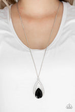 Load image into Gallery viewer, Notorious Noble- Black Necklace- Paparazzi Accessories