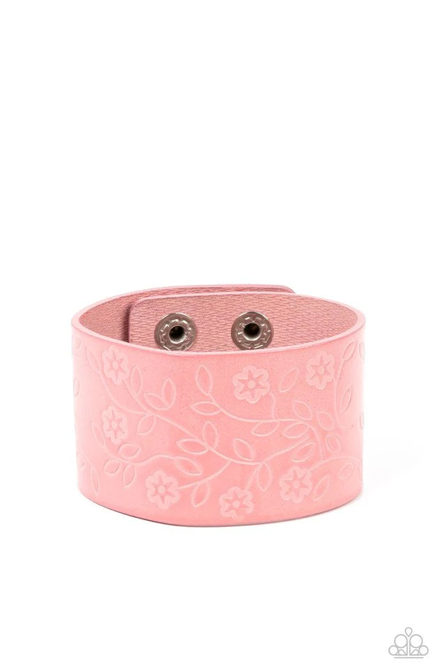 Rosy Wrap Up- Pink Wrap Bracelet- Paparazzi Accessories