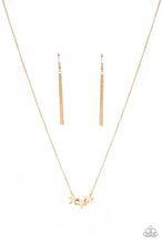Load image into Gallery viewer, Shoot For The Stars - Gold Star Necklace- Paparazzi Accessories
