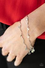 Load image into Gallery viewer, Party In The USA- Silver Star Bracelet- Paparazzi Accessories
