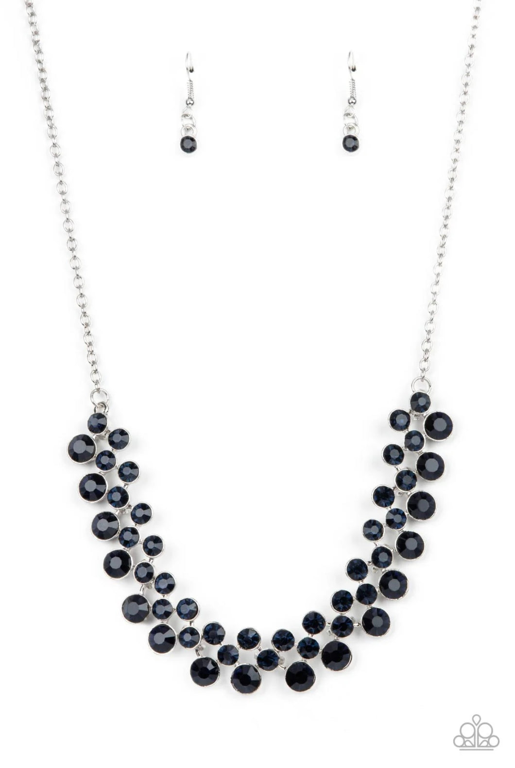 Won The Lottery- Blue Necklace- Paparazzi Accessories