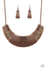 Load image into Gallery viewer, More Roar- Copper Necklace- Paparazzi Accessories
