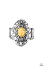 Load image into Gallery viewer, Stone Fox- Yellow Stone Ring- Paparazzi Accessories
