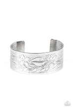 Load image into Gallery viewer, Garden Variety- Silver Cuff Bracelet- Paparazzi Accessories
