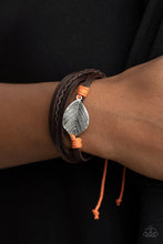 Load image into Gallery viewer, FROND and Center - Orange Bracelet- Paparazzi Accessories
